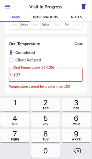 Adding a Number Based Task 