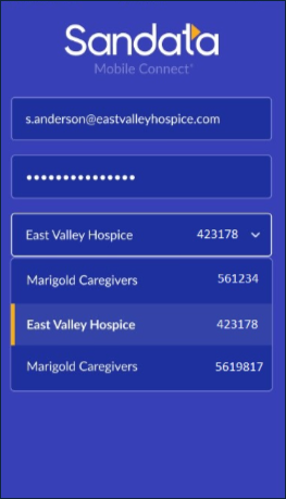 使用多个机构登录