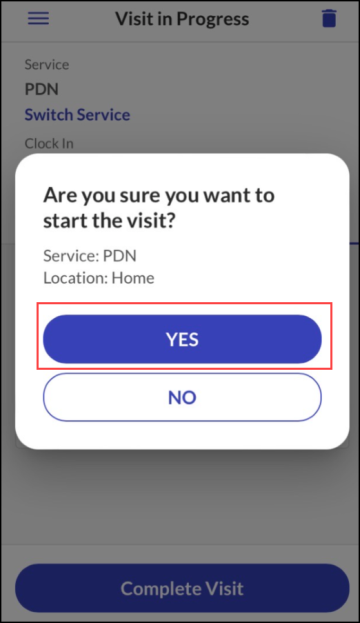 Thibitisho la Kuanza Ziara