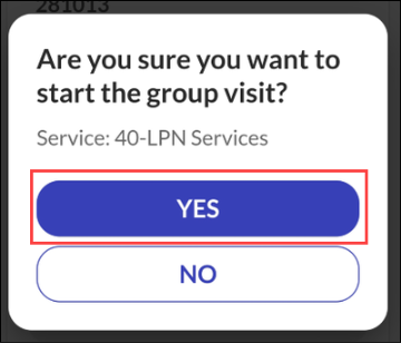شروع کردن یک ویزیت گروهی