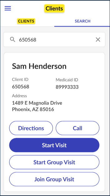 Պլանավորված այց սկսելը