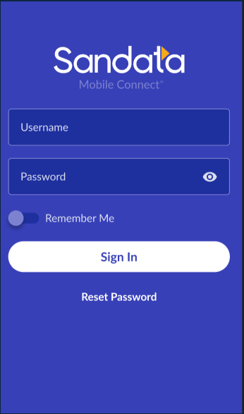 Log In Screen 