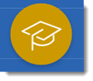 An image of the graduation cap to be selected to view the in-portal Ohio training guide